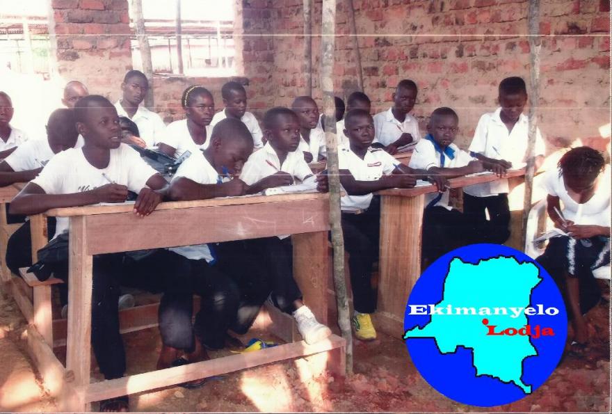 Ekimanyelo-school in Congo