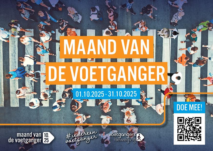 Campagne Maand van de Voetganger