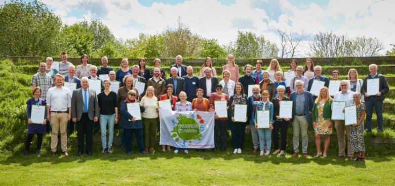 Ondertekening charter gezonde gemeente