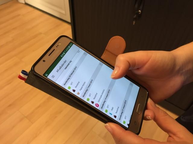afvalkalender op Hoeilaartapp